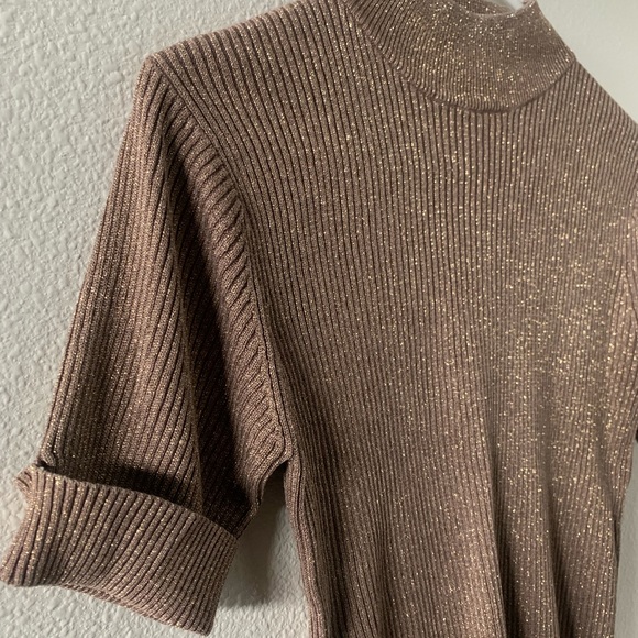 Saks Fifth Avenue - Folio Collection- Sparkling Sweater Top - Size L - Picture 3 of 10